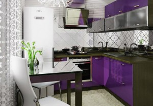 Дизайн кухни 6 5 кв м с холодильником